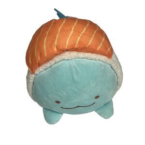 San-X Sumikko Gurashi 12.5" Salmon Nigiri Plush Round 1 Exclusive 2022  NWT